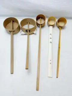 茶道具 水濾柄杓 掻器 かいげ 柄杓 2本セット 杉製 ひしゃく - メルカリ
