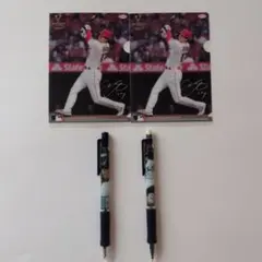 大谷翔平 クリアファイル 2023 ＆涌井秀章 シャープペンシルセットのサムネイル