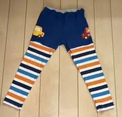 ！【ミキハウス】車ロングパンツ 110cm！