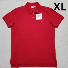 ★新品★【UNIQLO × Michael Bastian】ポロシャツ 刺繍　赤