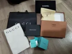 GUCCI .LOUIS VUITTON .CHANL 紙袋、箱etc.