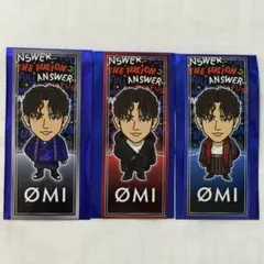 THE FUSION ØMI 登坂広臣　千社札　縁日　3点セット‼️即購入⭕️12