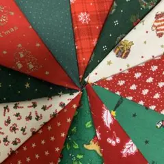 クリスマス　約10×10 12枚セット
