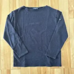 フランス製　セントジェームス　バスクシャツ　ネイビー 36 M