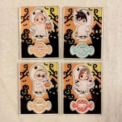 呪術廻戦　マルキューブ　ハロウィン　アクリルスタンド　虎杖　伏黒　釘崎　七海