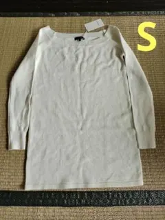 【新品】ホワイト ニット Sサイズ