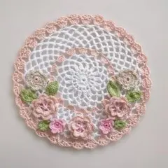 レ―ス編みドイリー