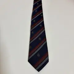 EASTBOY イーストボーイ ネクタイ 紺 ストライプ 美品 制服