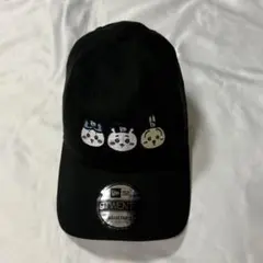 NEWERA 9TWENTY ちいかわ ハチワレ うさぎ ブラック 黒　キャップのサムネイル