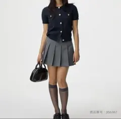 GUプリーツスカート