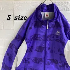 ルコック　総柄ナイロンジャケット