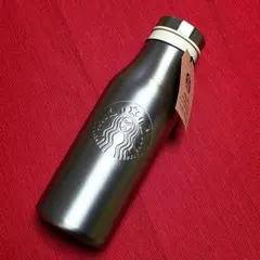 【新品】スターバックス　ステンレスロゴボトルゴールド473ml