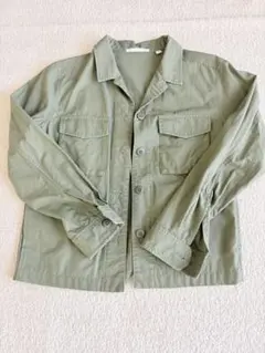 UNIQLO ミリタリージャケット カーキ