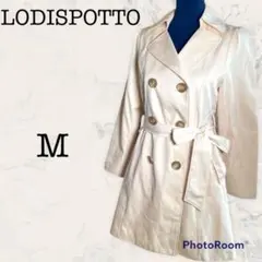 【LODISPOTTO】ロディスポット トレンチコート M ベージュ ベルト付きのサムネイル