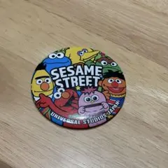 セサミストリート ピンバッジ ユニバーサル・スタジオ・ジャパン ユニバ 缶バッチ