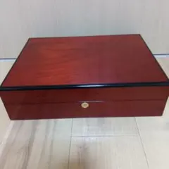 ​【美品】高級木製ジュエリーボックス 宝石箱 大容量 クラシックデザイン