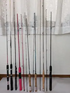 バスロッド 6本セット ベイトロッド　テム　7本セット！ バスロッド 6本セット ベイトロッド テム 7本セット！ - メルカリ