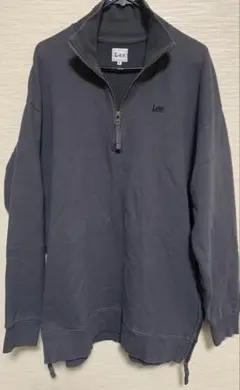 Lee グレー ジップアップ トレーナー M