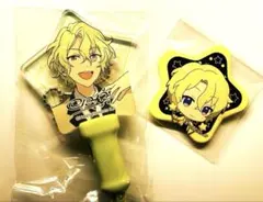 あんスタ Eden 巴 日和 チアーズライト アニカフェ 星型缶バッジ