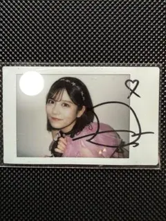 FRUITS ZIPPER 月足天音 サイン入りチェキ 2025年生誕衣