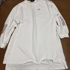 adidas AEROREADY 長袖Tシャツ Mサイズ ホワイト