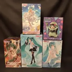 初音ミク フィギュア 5種セット 未開封品