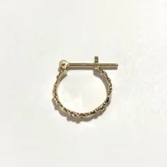 agate k10 フープピアス