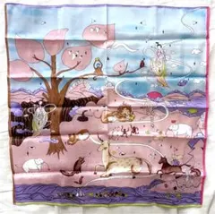 【新品 未使用】tsumori chisato 大判ハンカチ 動物柄のサムネイル