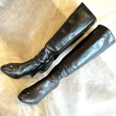 【美品】 ルイヴィトン ブーツ ロング 23cm ブラックのサムネイル