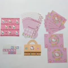 ハローキティ メモ用紙・封筒セット　平成　レトロ　希少