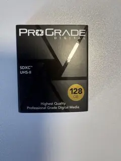 プログレードデジタル　SDXC UHS-II V60 GOLD 128GB