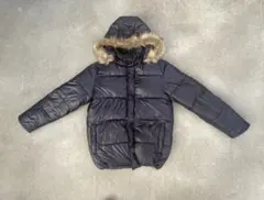 archive 短丈　ファーダウン　ダウンジャケット　平成　お兄系　光沢　y2k