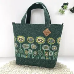 ミナペルホネン舟形トートバッグ　ハンドメイド