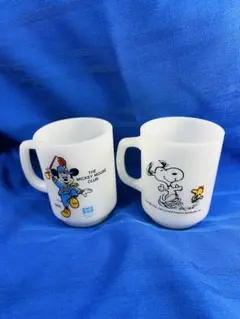 レア ファイヤーキング ディズニーマグカップ テニス ミッキー ミニー