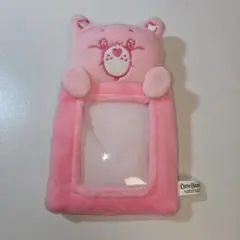 ケアベア ダイソー トレカケース ピンク