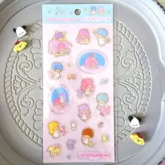 【正規品・新発売】キキララ キラぷく シール ぷっくり * おともだち ピンク