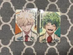 ヒロアカ　緑谷出久　爆豪勝己　幼馴染おさなな　デク　かっちゃん　ジャンプショップ ヒロアカ 原画展 幼馴染 おさなな レターパッド メモ用紙 デク