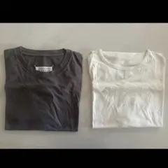 バラ売り不可　マルジェラTシャツセット　白XLとグレーXXLのサムネイル