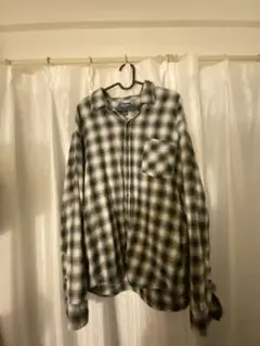 ARIZONA JEAN CO チェック柄長袖シャツ グランジ　grunge