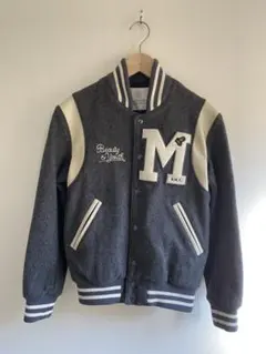 BEAUTY & YOUTH グレー スタジャン Sサイズ 牛革