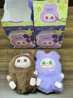 Lulaa ルララ　兎子乐园　ぬいぐるみ キーホルダー 2個 セットのサムネイル