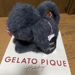 ジェラートピケ　うさぎバッグ