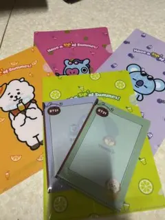 BT21 ミニクリアファイル