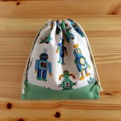 （No.174）【25×20】ハンドメイド　給食袋　コップ袋　2枚セット