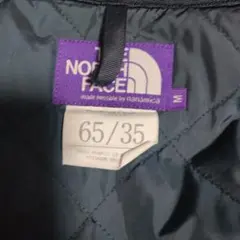 ザノースフェイス ビームス別注 パープルレーベル ネイビー M