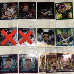 ワンピース　ウエハース　シール　11枚セット