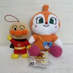 アンパンマンとドキンちゃんぬいぐるみセット