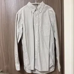 グレー 長袖シャツ メンズ　ユニクロ　Lサイズ