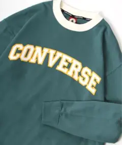 CONVERSEコンバースオーバーサイズ 裏毛 カレッジロゴスウェットトレーナー