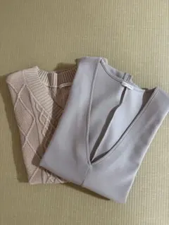 ハニーズ ロングベスト Mサイズ 2着セット